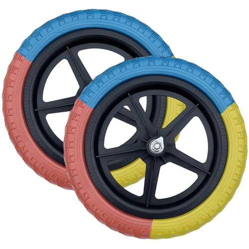 Roues à vélo de rechange anticrevaison non gonflables pour vélo enfant 11"