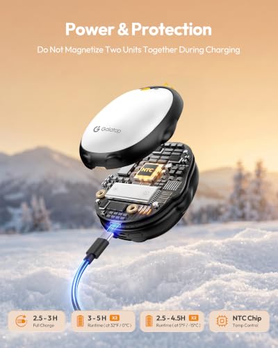 Gaiatop 2-Pack Magnetic Rechargeable Hand Warmers, Penguin - image 6