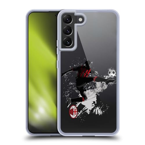 Carcasa Samsung Galaxy S22+ 5G AC Milan funda de gel suave protectora líquida