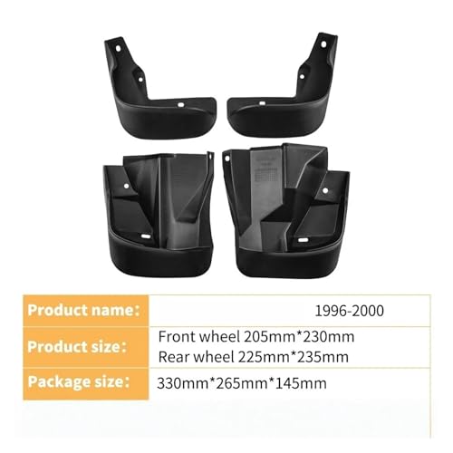 Garde-boue Civic 1996-2000 berline bavettes sans percer