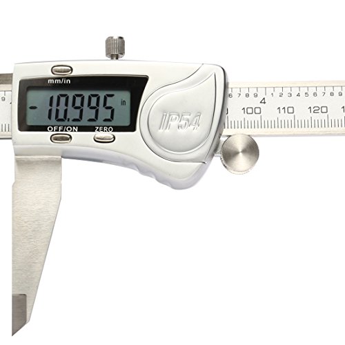 Calibrador digital Aexit 0-12" acero inoxidable IP54 miniatura 4