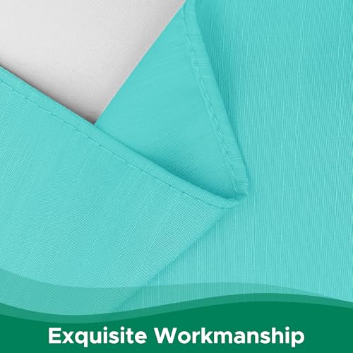 image for Biscaynebay Wrap Around Bed Skirts for Queen Beds with Short Drop of 1