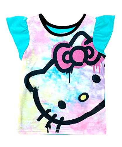 Prestigez Hello Kitty Girls' Pajama, 2 Piece Sleepwear Set, Hello Kitty, Size 4 #TOP1