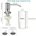 Kitchen Sink Soap Dispenser - 350ml 500ml Bottle Capacity, 360 Degree Rotating Dish Liquid Pump, Stainless Steel Countertop Tool | Household Dishwashing Aid, Daily Cleaning Accessory for Home Use
