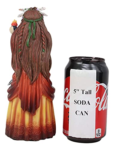 Estatua Decorativa Diosa Celta Brigid 8 Pulgadas miniatura 6