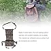 Yosoo Health Gear Hunt Seating Cushion, Tree Stand Cushion Camouflage with Back & Straps, Seating Cushion, 600D Oxford Cloth Fabric 6.5cm Thickness, Anti Slip Design