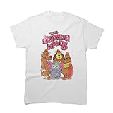 GENZFIA Men Women Shirt The Cool Banana Friends Splits Tee Vintage Holiday Distressed Sleeve Style Unisex T-Shirt Gift for Birthday Presents, Small-5X-Large