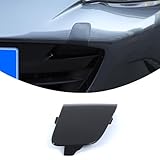 Car ABS Front Trailer Decorative Cover Compatible with Mazda MX-5 ND 2016 2017 2018 2019 2020 2021 2022 2023 2024 2025+ Front Trailer Dust Decorative Cover Black