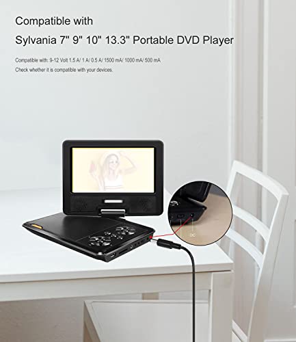 Lantisri LT1221801 12V Ac Dc Adapter Compatible With Sylvania Portable Dvd Player thumb #1