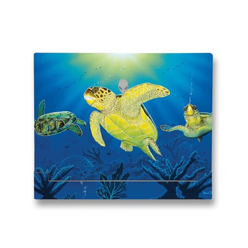 Image of MightySkins Skin Compatible with Alienware X14 R2 (2023) Full Wrap Kit - Turtle Dreams | Protective, Durable, and Unique Vinyl Decal wrap Cover | Easy to Apply & Change Styles | Made in The USA