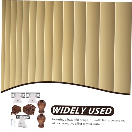 ORFOFE 1 Set of Roller Blind Accessories Kit for Easy Installation Durable Curtain Repair Parts Versatile Fittings for Window Treatments