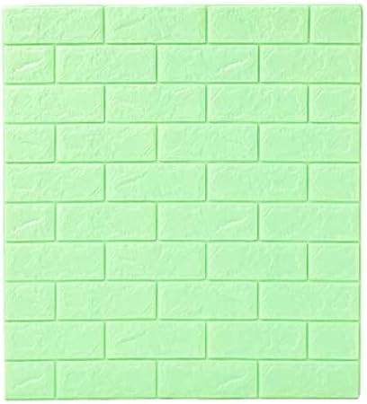 Amazon 壁紙研究所 超大判 白レンガ調 3dクッション ３d壁紙 3d立体壁紙 Diyレンガ調壁紙シール 70 X77 Diy立体壁紙 レンガ 防音シートウォールステッカー 3d 壁紙 軽量レンガシール 壁紙シール 自己粘着 防水 断熱 Diyクッション シー 北欧 タイル ウォール