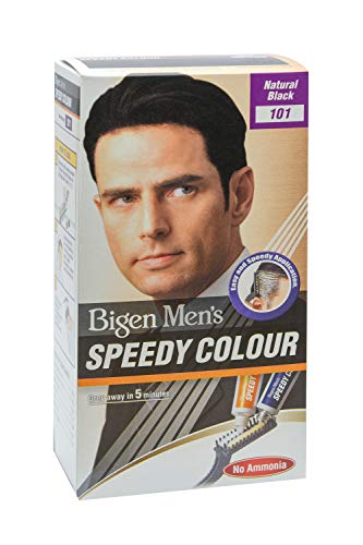 Bigen Speedy cheveux couleur pour hommes Sans ammoniac Naturel Noir -101 Cover