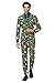 Price comparison product image OppoSuits Men's Fun Ugly Christmas Santaboss  Full Suit: Jacket, Pants & Tie, 44
