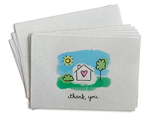 Cartes de remerciement Home Sweet Home pour éviter les oublis de crémaillère