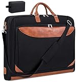 Garment Bags for Travel Large Suit Travel Bag with Toiletry Bag & Shoulder Strap 2 in 1 Foldable Car
