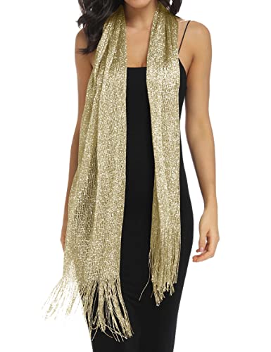 Rheane Shawl Wraps for Women Shawls and Wraps for Evening Dresses Pashmina Rave Silver Dress for Women Sparkly Dress Women’s Scarves & Wraps (Matcha Latte)