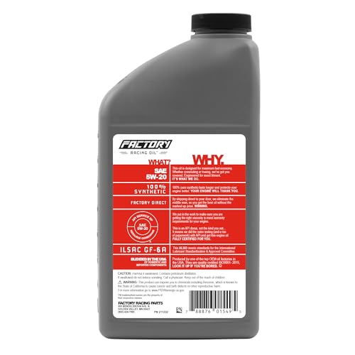 Kit de cambio de aceite 5W-20 sintético completo miniatura 4