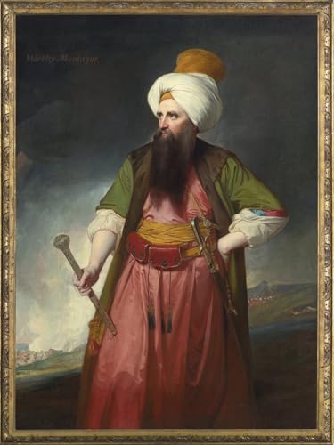 Portrait d'Edward Wortley Montagu par George Romney pour sublimer l'ambiance de votre salon