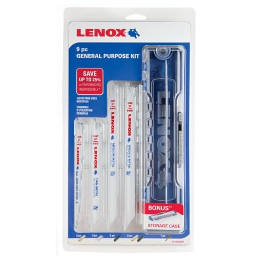 Lenox General Purpose Reciprocating Saw Blade Kit