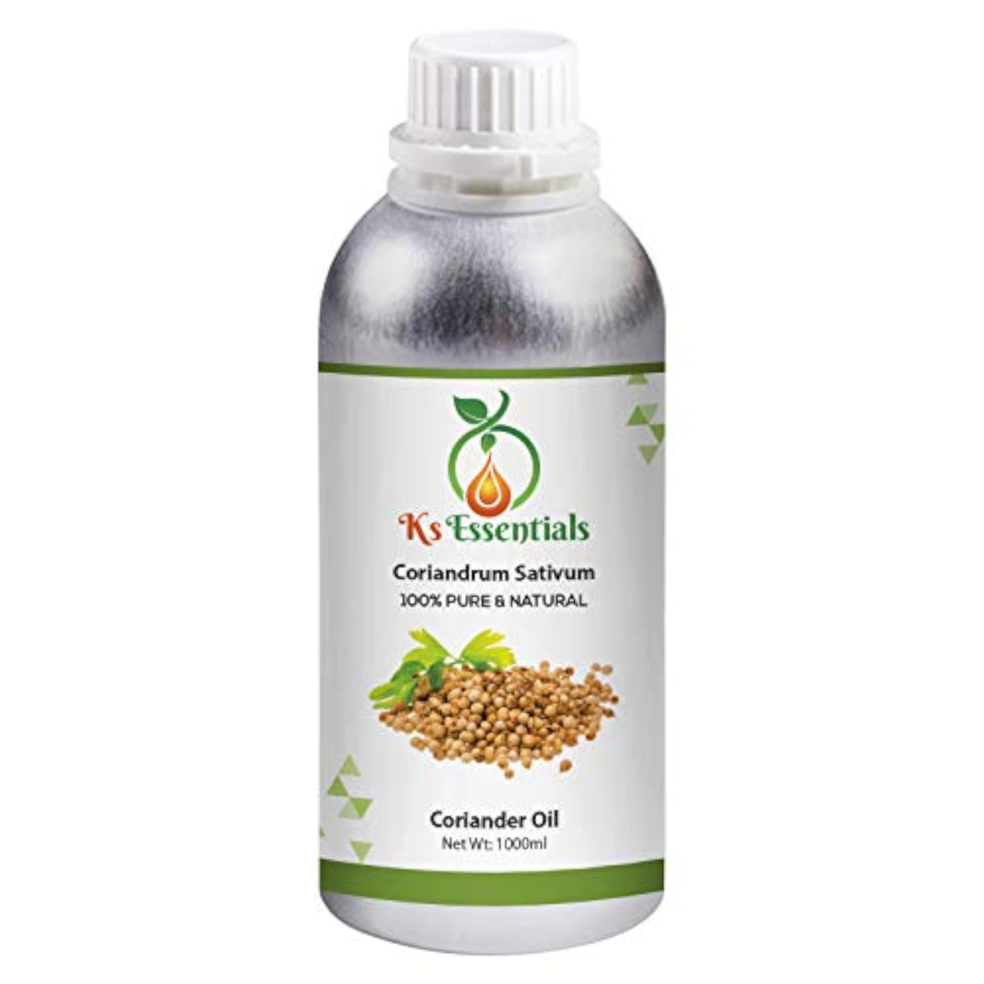 100% Pure Coriander Essential Oil, Natural & Undiluted
