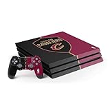 Skinit Decal Gaming Skin Compatible with PS4 Pro Bundle - Officially Licensed NBA Cleveland Cavaliers Canvas Design