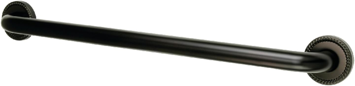 Kingston Brass DR814305 Designer Trimscape Laurel Decor 30-Inch Grab Bar with 1.25-Inch Outer Diameter, Oil Rubbed Bronze