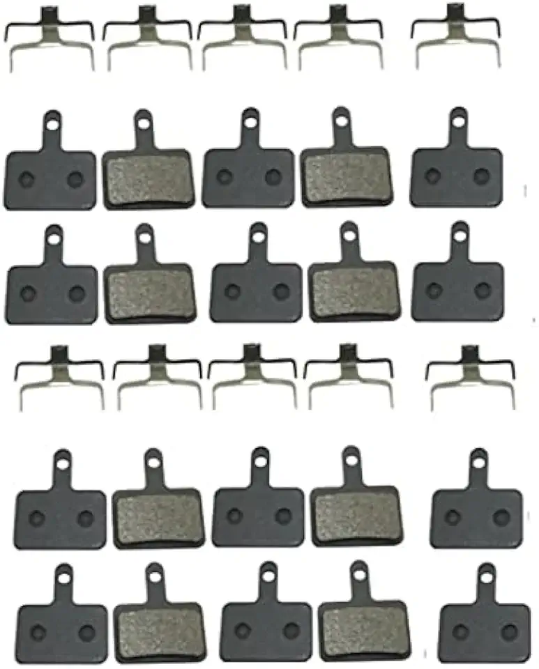 Desconhecido 10 Par Pastilha Freio Disco Bicicleta Compatível com Alivio Acera Mt200 M315
