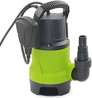 VEATON 750W Submersible Pressure Pump Max Pressure 2.2bar, Max Flow Rate 3200L/H, Max Lift Water 22m for Well Hot Tub Pool Pond Draining with 8m Cord