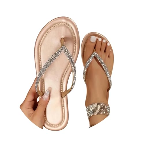 Minetom Sommer Sandalen Flach Flip Flops...