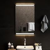 RAUGAJ Mobili Strumenti Casa Specchio Bagno LED 50x80 cm