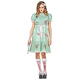 Sie suchen noch eine Verkleidung für eine Halloweenparty? Dann ist dieses Killerpuppen-Kostüm, der Firma Widmann, genau das Richtige für Sie