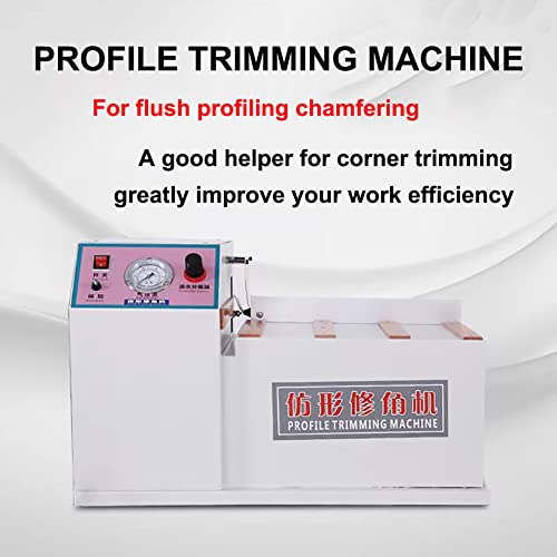 22000r/min Corner Trimming Machine Woodworking Profiling Chamfering Machine Edge Planer Edge Jointers 0.3-3mm Rounding Profile Trimming Machine