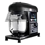 Maná Batedeira Industrial Planetária 5L 10 Velocidades Tacho em Inox 3 Batedores 1000W Preta Bivolt – BPM-05