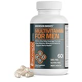 Bronson Multivitamin for Men All-in-One Daily Coverage Formula Key Vitamins, Minerals & Herbs to Support Men's Health, 60 Capsules