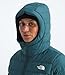 THE NORTH FACE Women's Aconcagua 3 Hooded Jacket | Insulated Winter Coat, Wind & Water Resistant, Attached 3 Piece Hood with Cinch Cord, Space, Small