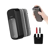 loukin Inventive All-in-One Dry Erase Eraser, Novel Replaceable Whiteboard Eraser with Built-in Cleaner, Unique Glass Board Erasers, Includes 2 Refill Pads, 1 Magnetic Holder, 2 Markers