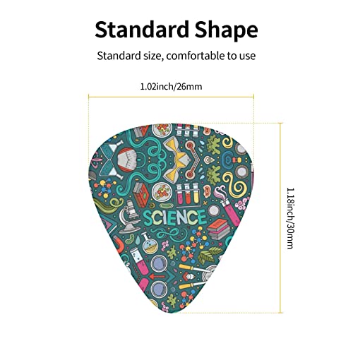 Jeu de 12 médiators de guitare sur le thème de la science de la bande dessinée pour guitare acoustique, guitare… - Les Beatles, Paul McCartney, John Lennon, RIngo Starr, George Harrison Jeu de 12 médiators de guitare sur le thème de la science de la bande dessinée pour guitare acoustique, guitare… – Image 5