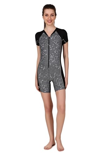 Image of Vector X OWSS-349 Women's Swimming Costume for Multipurpose Wear for Swimming I Diving I Cycling I Aerobics