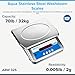 Adam Equipment ABW 32S -(70lb/32kg x 0.005lb/2g) Aqua Stainless Steel Washdown Scales -Waterproof Scales, IP68, NSF Scale, Digital Scale, Food Production, Industrial Scale, Professional Kitchen Scale