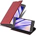 Produktbild Cadorabo Hülle für Sony Xperia XA in Apfel ROT - Handyhülle mit Magnetverschluss, Standfunktion und Kartenfach - Case Cover Schutzhülle Etui Tasche Book Klapp Style