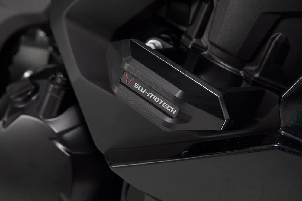 SW-Motech Kit slider telaio - Nero. Kawasaki Ninja 1000SX (19-).