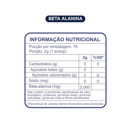 Beta Alanina Isolada Dobro 150g