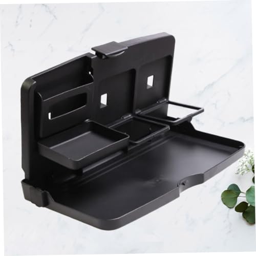Portavasos plegable multifuncional para auto negro miniatura 7