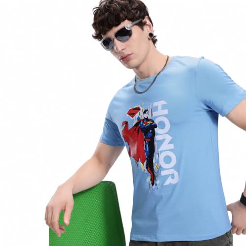 Image of Amazon Brand - INKAST Men Printed Half Sleeve Cotton T Shirt | Regular Fit