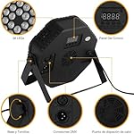 36LED Par Lights DJ Stage Light Corded RGB with Sound Activated Control Uplighting for Wedding Party Club Christmas Stage Lighting Apparatus, 2-Packs(DJ - Light) - Image 5