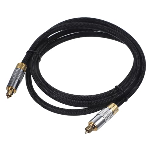 TOGEVAL 字光ファイバーオーディオケーブル 高耐久メタルコネクタ搭載 チャンネル対応 デジタルサウンドバー パワーアンプ用光ケーブル