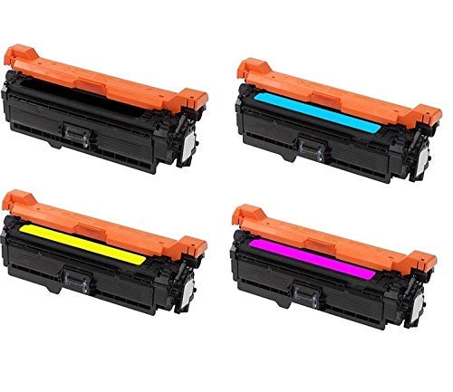 Image of 507A / CE400A / CE401A / CE402A / CE403A Premium Toner Cartridge Compatible withColor Laserjet 4005 / 4005dn / 4005n (Set of 4)