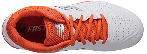 New Balance Women's Fresh Foam Velo V1 Tpu Molded Softball Shoe, Orange/White, 5.5 M Us #TOP4