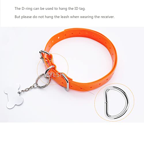 Dog Collar Strap For Most Of Electronic Training Shock Collar Receivers-Adjustable Durable Waterproof Odorless 3/4 Inch Collar Replacement For Barking Fence-Pet Tpu Collar Strap #TOP5